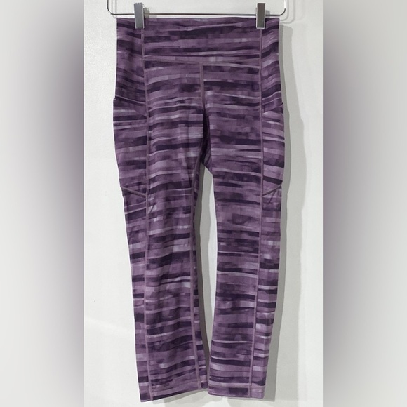 Lululemon Speed Up Crop *21" in Shadowed Smoked Mullberry 4 - Picture 1 of 8